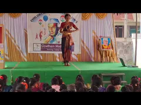 Children's day celebration at Gowtham Model school 