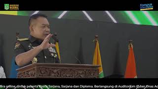 Universitas Nasional - ORASI ILMIAH (KASAD) Jenderal TNI Dudung Abdurachman