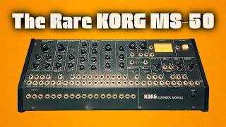 Video thumbnail for The Rare KORG MS-50 from 1978 by Alex Ball