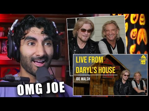 Listening to Guitar LEGENDS Daryl Hall & Joe Walsh