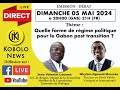 Quelle forme de Régime Politique pour le Gabon Post Transition ?