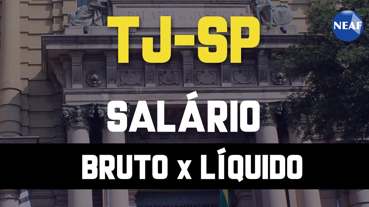 Quanto Recebe um Escrevente do TJ SP? | BRUTO X LÍQUIDO