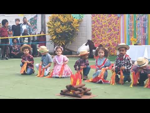 Olha o fogo, olha o fogaréu.... Quadrilha 1* período Peixinho Dourado 2019!!!