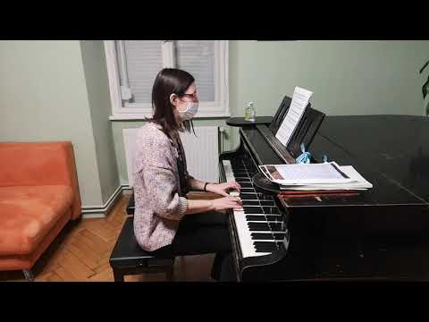 Gnyeszina: Allegretto (Zongoraiskola I. / 6-os etüd) - Aliz 🎹❤️🤗🙏