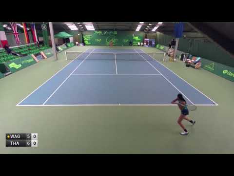 Karman Thandi vs Stephanie Wagner - ITF W25 Ortisei SF Set 1 Highlights