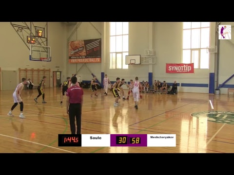 BBBL boys U16 Saule 2003 vs Meshcheryakov Basketball Club 2003