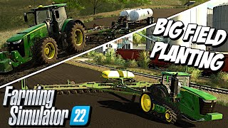 Big Field Planting, 150+ Acres on Taheton County | Farming Simulator 22