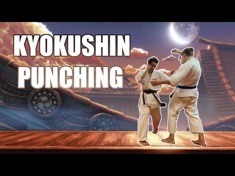 Kumite PUNCHES in Kyokushin Karate #1: Basic techniques