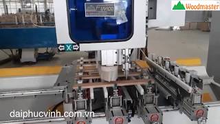 Woodmaster. MÁY LÀM MỘNG ÂM CNC 5 Đầu. MÁY KHOAN MỘNG ÂM CNC giá tốt nhất TPHCM