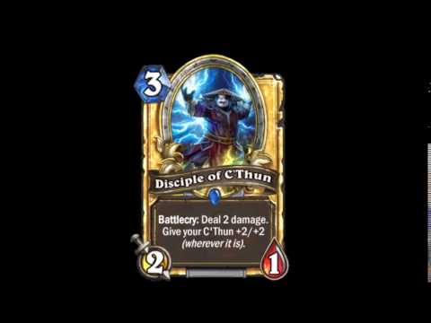 Disciple of C'Thun Sounds - Hearthstone