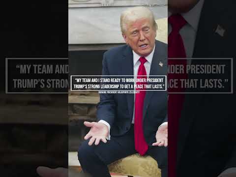 Caving to pressure from Trump, Zelensky pledges to sign minerals deal #shorts