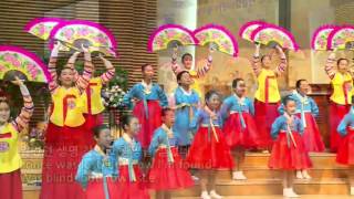 13 Amazing Grace - Joyful, Joyful, We adore Thee  FEBC Children's Choir Shingyu Cho 20151122