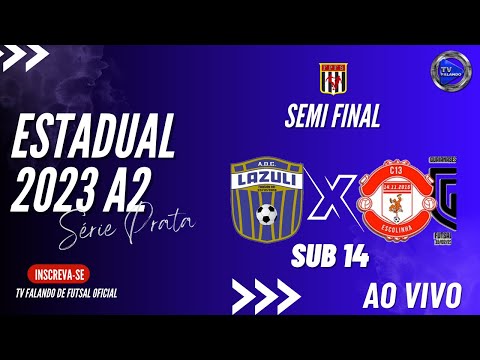 LAZULI X C13/GUAIANAZES - SUB 14  - SEMI  PRATA - AO VIVO COM IMAGENS -A2 - TV FALANDO - ESTADUAL