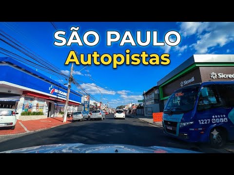 SÃO PAULO 4K - Campinas a Hortolândia - Carreteras