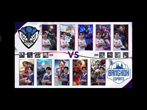 RoV Thailand Esports Premier League 2025 TEPL BANGKOK ESC  vS CHIANG MAI ESPORTS เกมส์ที่ 1 #rov