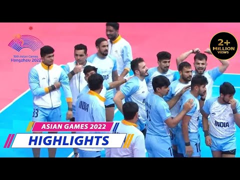 India Wins Gold | Men's Kabaddi | Final | Highlights | Hangzhou 2022 Asian Games