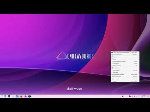 EndeavourOS KDE [ fast and stable ]