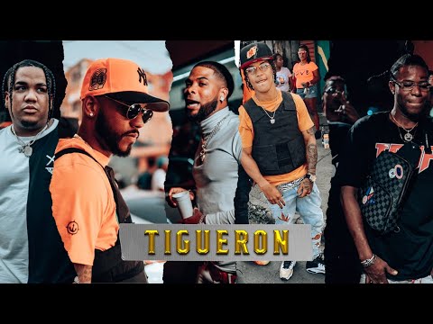 TIGUERON - VERBO FLOW X HARAKA KIKO x LIRO SHAQ X TIVI GUNZ X LA CHIPA X DJ PATIO (VIDEO OFICIAL)