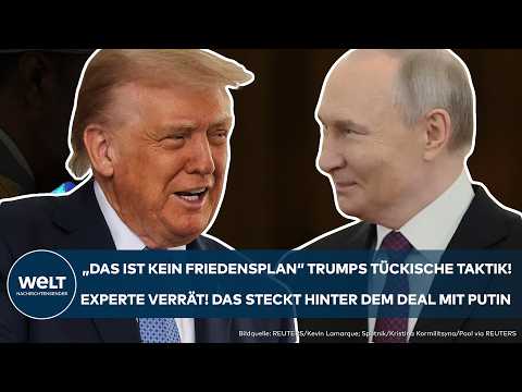 UKRAINE-KRIEG: "Das ist kein Friedensplan" Experte verrät! Das steckt hinter Trumps Putin-Deal