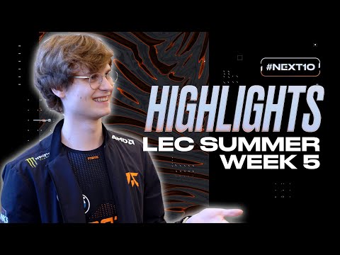 "DON'T TALK!!!" | 2021 LEC Highlights Summer Week 5