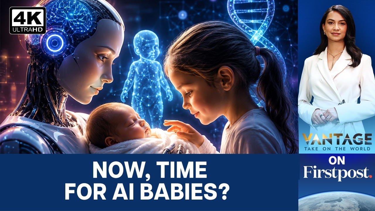 Will AI Children Be Our Future Descendants? | Vantage on Firstpost | N18G | 4K