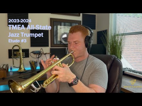2024 TMEA All-State Jazz Trumpet | Etude #3