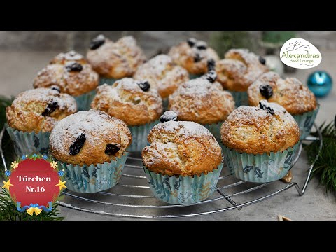 Türchen Nr.16/2022/ Stollen Muffin #adventskalender #muffins