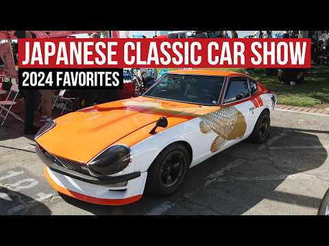 The BEST Old School JDM Show In The World: Japanese Classic Car Show (2024 Edition)