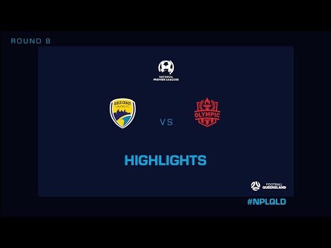NPL R8 - Gold Coast United vs. Olympic Highlights