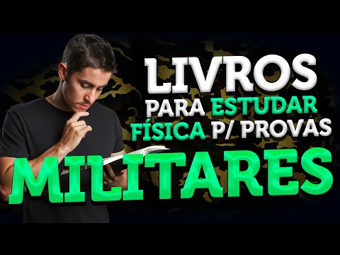 LIVROS para estudar FÍSICA nível MILITAR