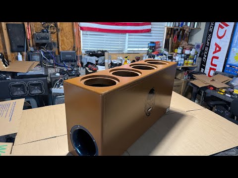 Quad Rampage 8” MBEnclosure in ‘Root Beer’ Finish!! …Cory Beckman Ole School S10 Install!!