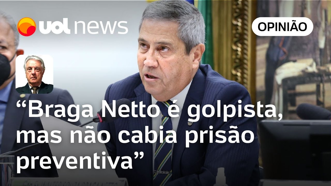 Moraes embarcou em presunções ao decretar prisão preventiva de Braga Netto | Maierovitch