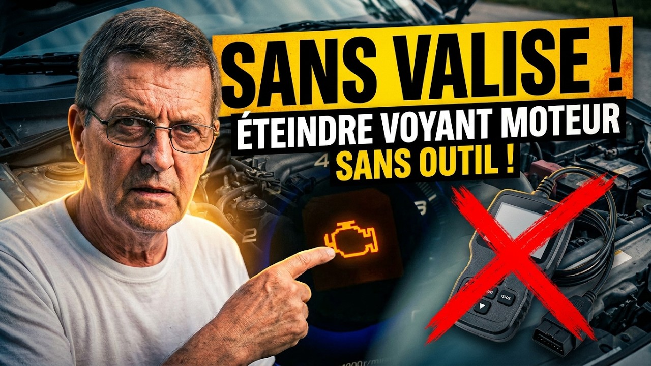 [ASTUCE] Comment effacer le voyant moteur allumé sans valise de diagnostic?