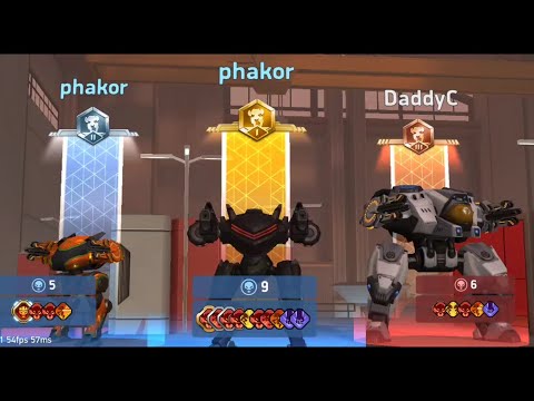 MECH ARENA "TINY TERRORS"  Dual MVP in FFA against 3 LIVE PLAYERS, they always underestimate scouts🤣