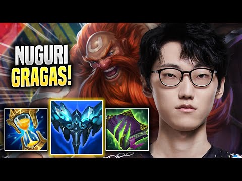 NUGURI PERFECT GAME WITH GRAGAS! - DK Nuguri Plays Gragas TOP vs Aatrox! | Season 2022