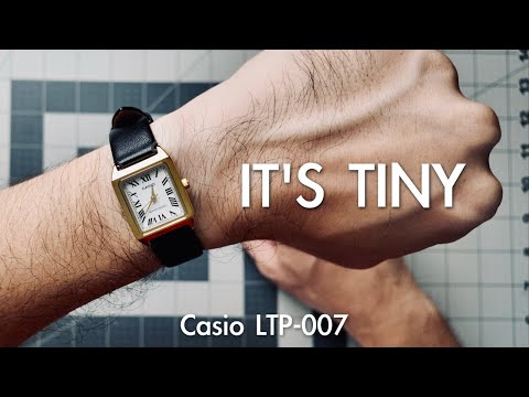 I Made a Cheap Cartier Tank Alternative From Two Casios (Casio LTP-007 Review)