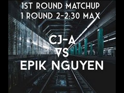 CJ-A versus Epik Nguyen | CM Battle Rap Tournament