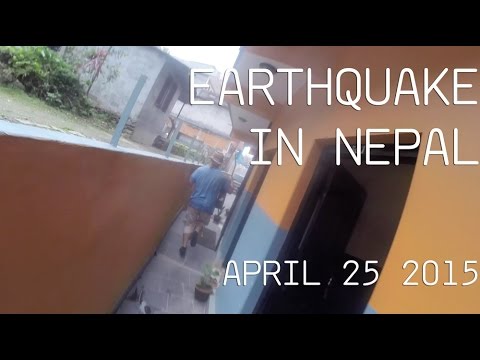 Jam session During Earthquake - Pokhara, Nepal 25 April 2015