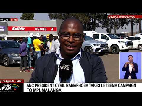 ANC President Cyril Ramaphosa takes Letsema campaign to Delmas, Mpumalanga
