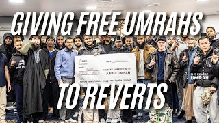 Download lagu GIVING FREE UMRAHS TO REVERTS (EMOTIONAL) mp3