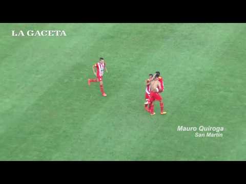 Gol de Mauro Quiroga: San Martín 3 - All Boys 2