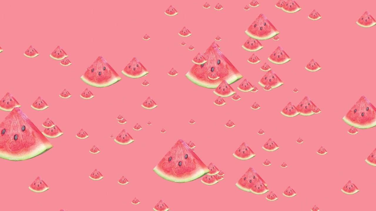 Watermelon Fruit Background Backdrop Motion Graphics 4K 30fps Motion Graphics