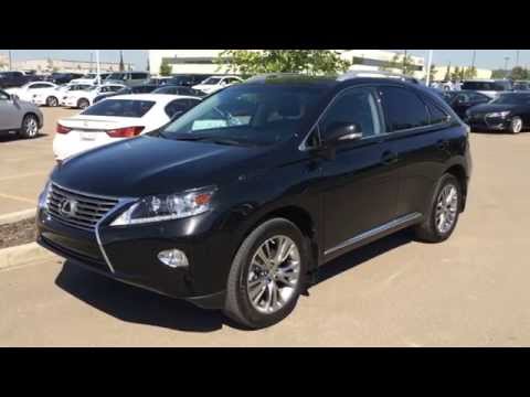 Lexus Certified Pre Owned 2013 RX 350 AWD Touring Package Review - Black on Black - Onoway, AB