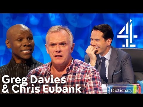 The Greg Davies & Chris Eubank Impression & Reaction in One Video | 8 Out of 10 Cats Does Countdown