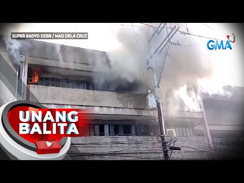 Pabrika ng medyas sa Brgy. San Antonio, Makati, nasusunog UB