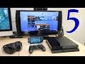 Top 5 Features of PS4! - YouTube