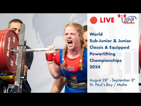 Women SJr 76-84+kg, Jr 84kg equipped - World Sub-Junior & Junior Powerlifting Championships 2024