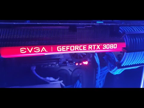 RTX 3080 EVGA FTW3 ULTRA Fans at 100%!