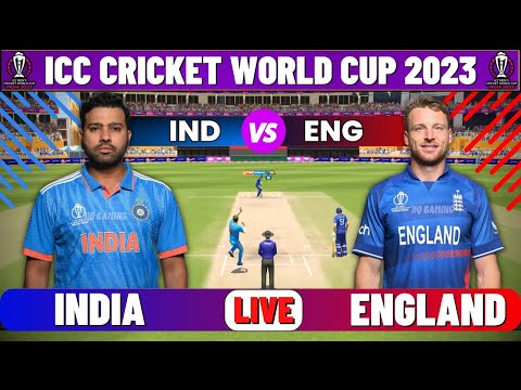 Live: IND Vs ENG, ICC World Cup 2023 | Live Cricket Score | India Vs England | 2nd Innings