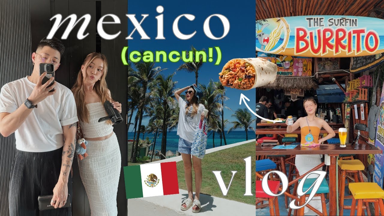墨西哥坎昆五日遊🇲🇽加勒比海我來了！全程超廢不是在吃就是在躺：）
